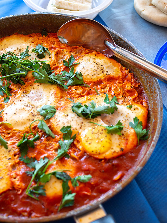 How to make Shakshuka